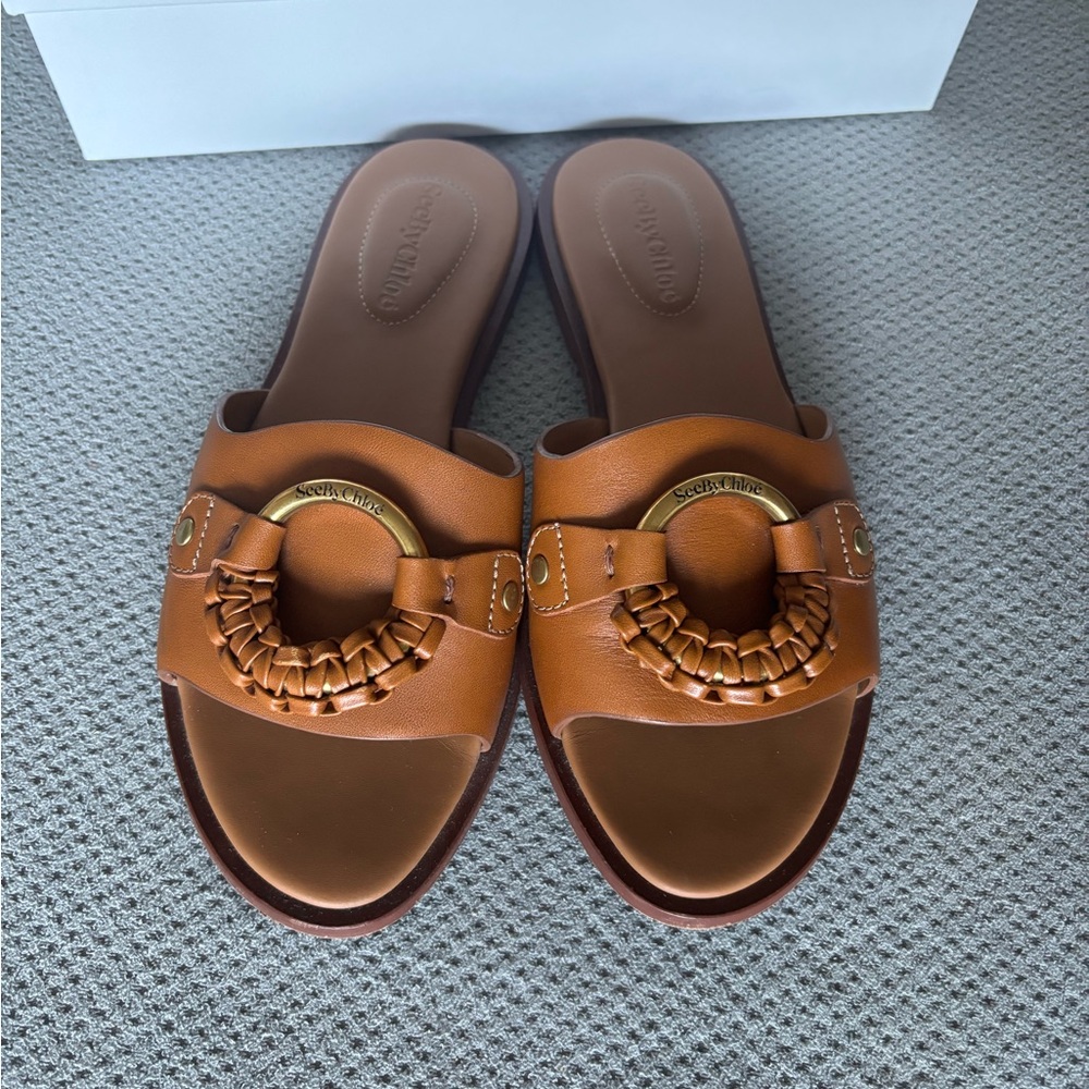 See by Chloe Kensington soft hobo sandal size 37